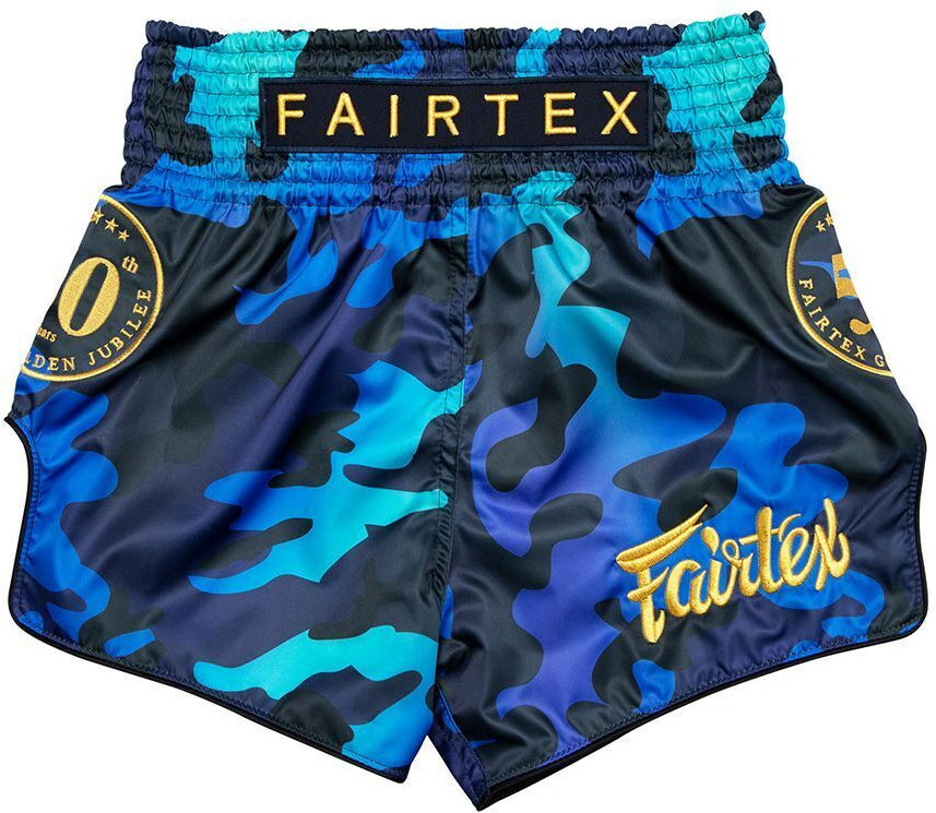 Fairtex 'Golden Jubilee Luster' Muay Thai Short BS1916-Australian Fight Factory