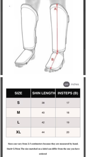 Arwut Fight Gear Shin Guard SG3 (Red)-Australian Fight Factory