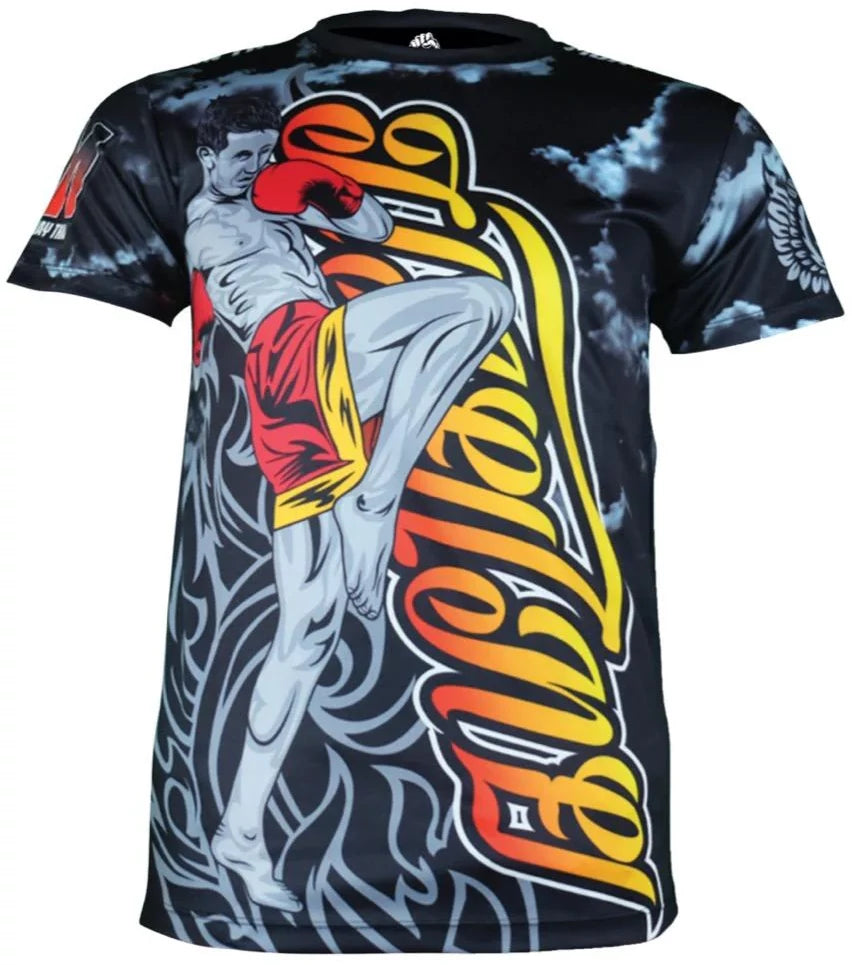 Born to be Muaythai Training Shirt SMT-10-Australian Fight Factory