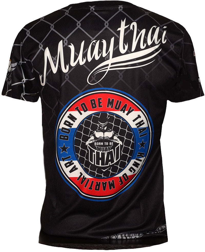 Born to be Muaythai Training Shirt SMT-13-Australian Fight Factory
