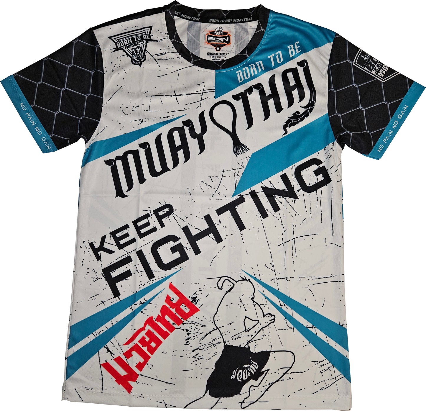 Born to be Muaythai Training Shirt SMT-32-Australian Fight Factory