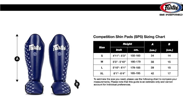 Fairtex Shin Guard SP5 (White)-Australian Fight Factory
