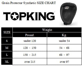 TopKing Boxing Groin Guard TKGGP-ST (Black)-Australian Fight Factory